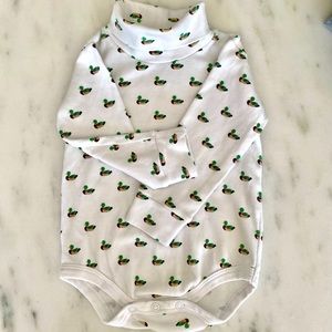 Little English bodysuit mallard duck